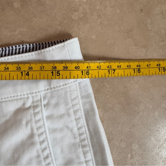 J Crew White 4 Inch Heritage Chino Short Womens Size 4 Cotton - Picture 7 of 11